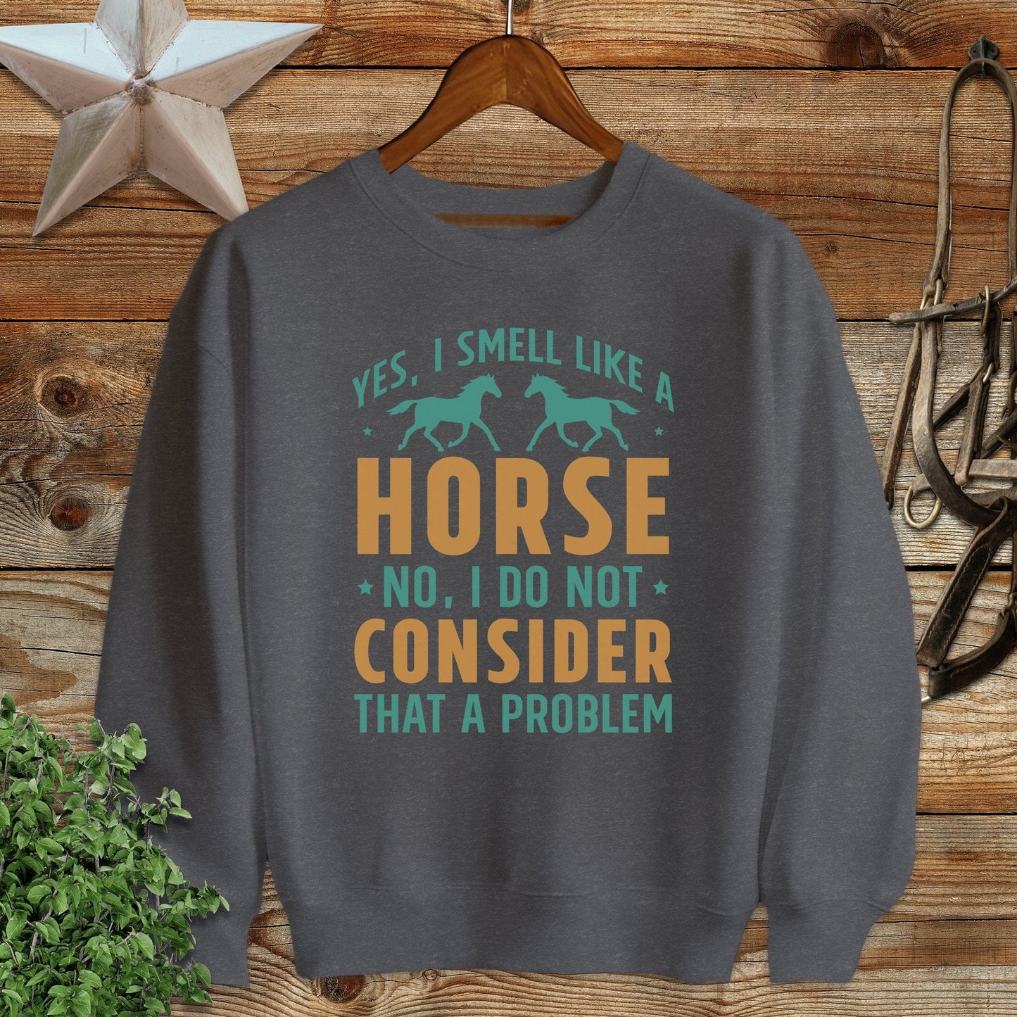 I Smell Like a Horse Sweatshirt
