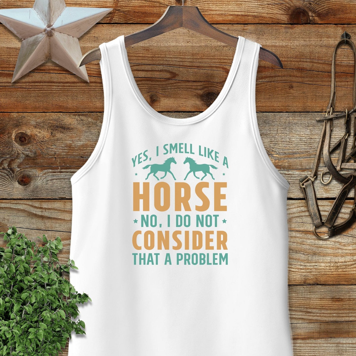 I Smell Like a Horse Tank Top