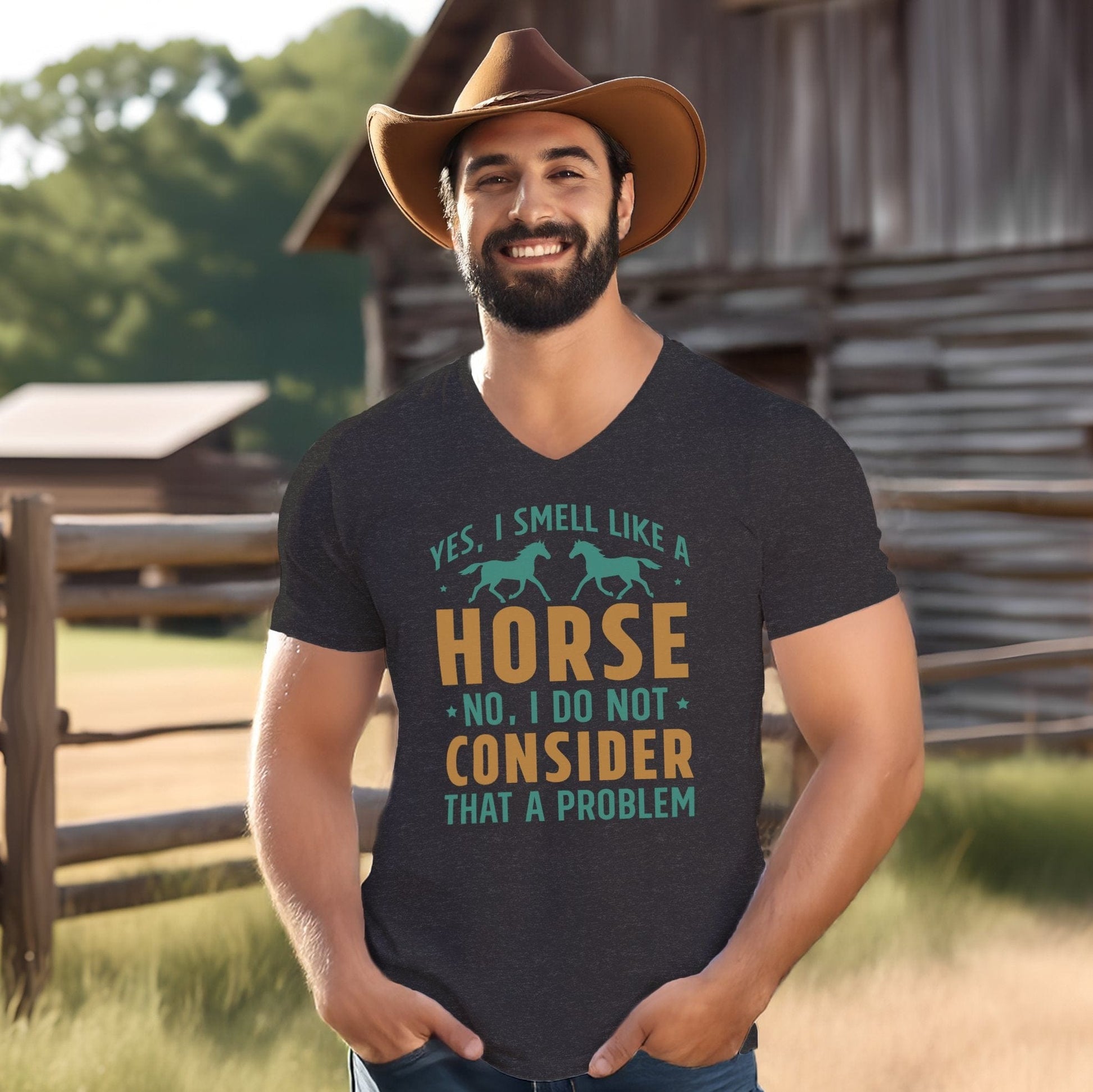I Smell Like a Horse V-neck