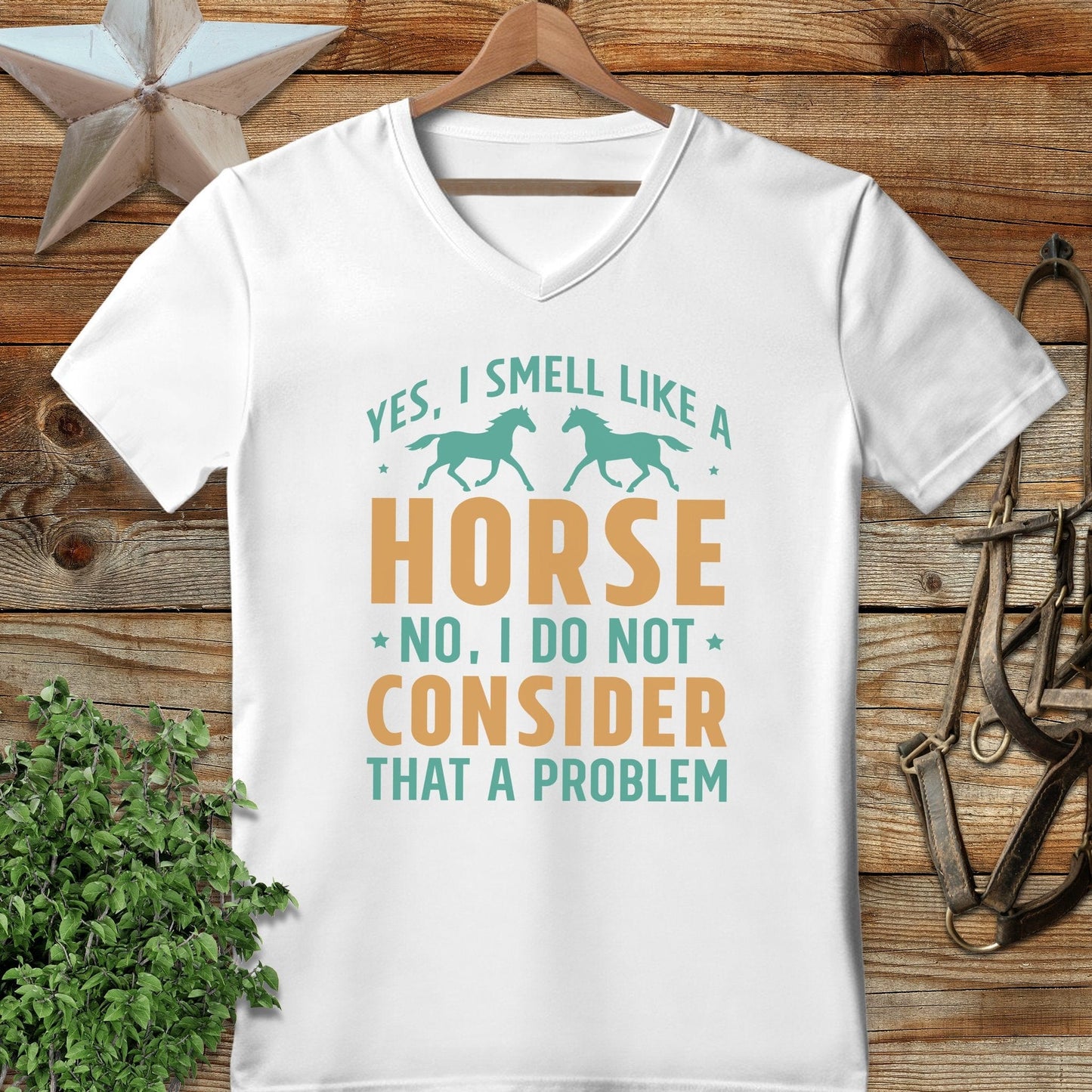 I Smell Like a Horse V-neck