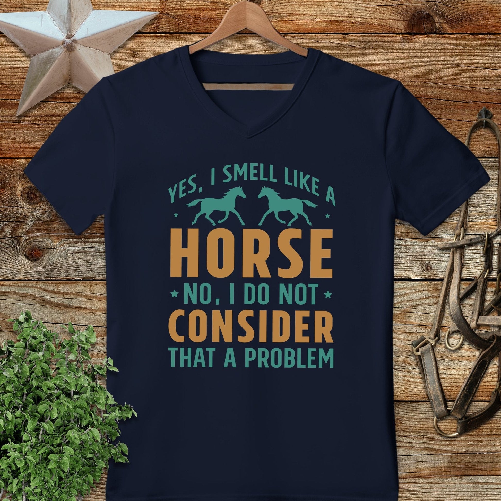 I Smell Like a Horse V-neck