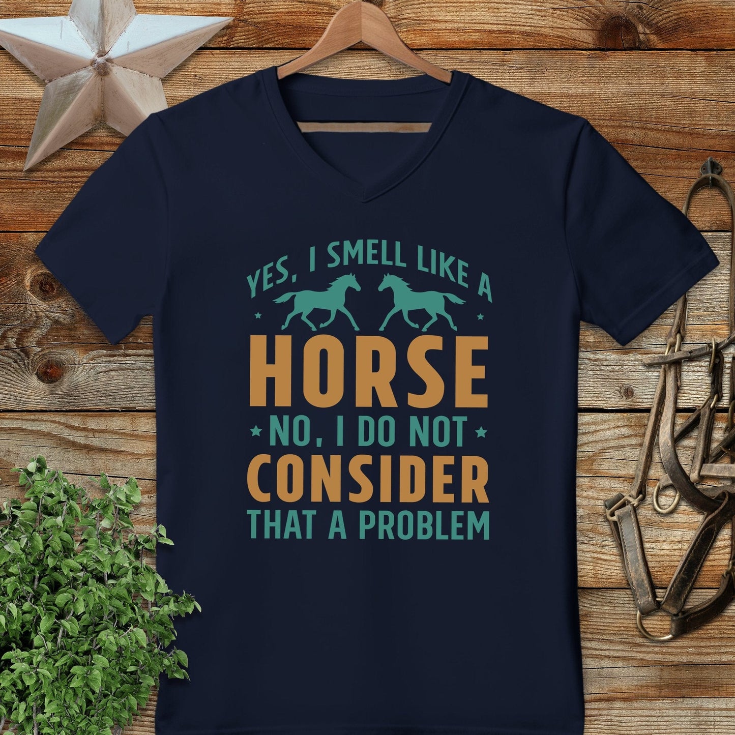 I Smell Like a Horse V-neck
