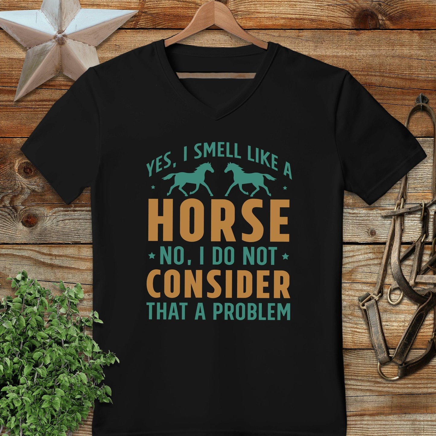 I Smell Like a Horse V-neck