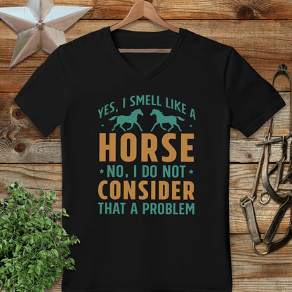 I Smell Like a Horse V-neck