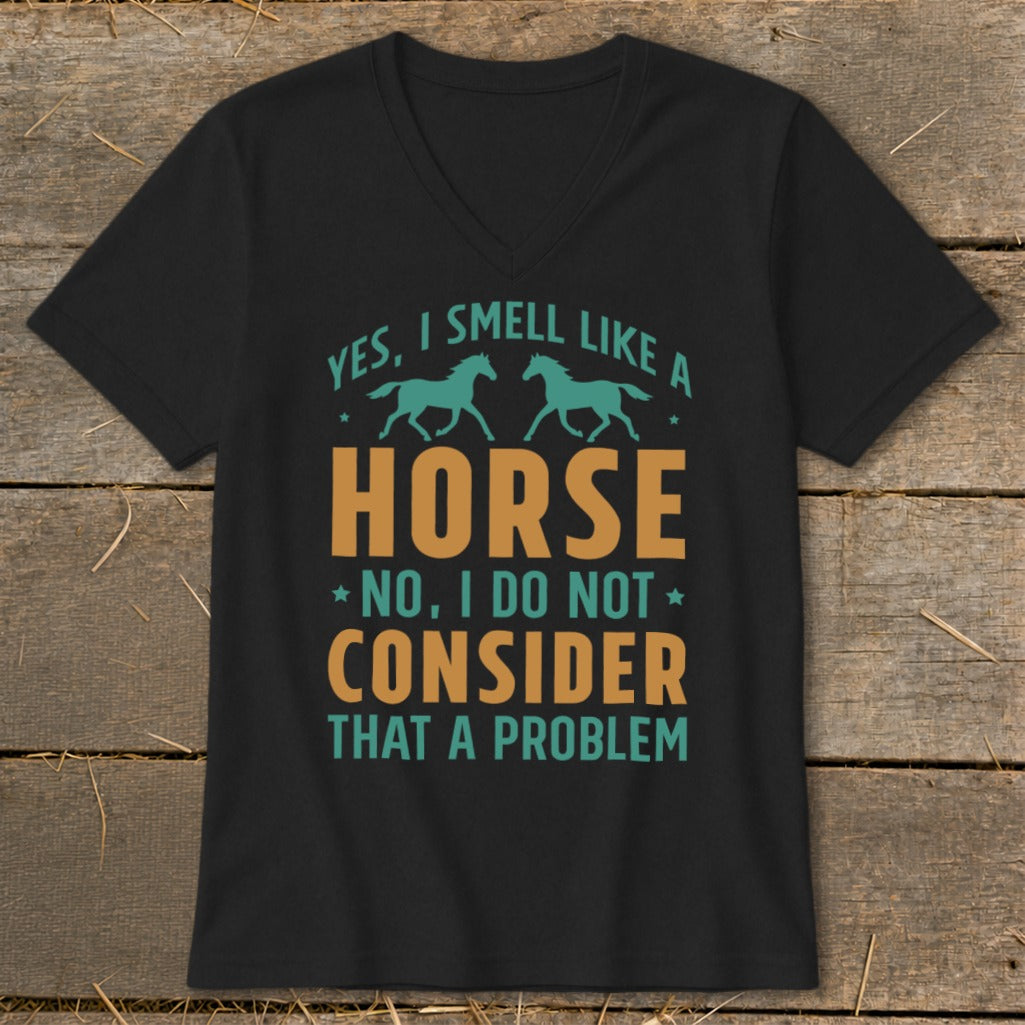 I Smell Like a Horse V-neck