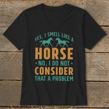 I Smell Like a Horse V-neck