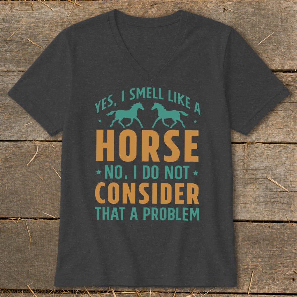 I Smell Like a Horse V-neck