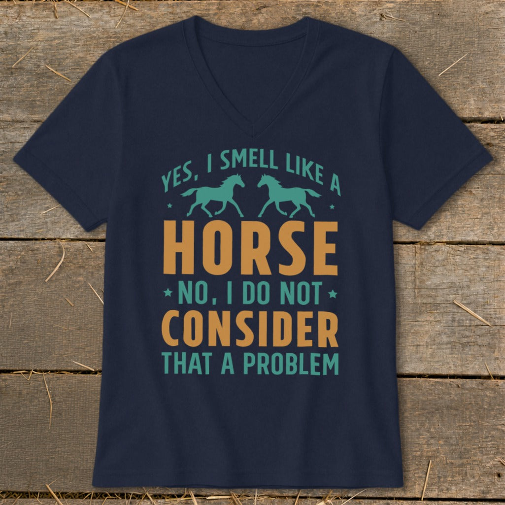 I Smell Like a Horse V-neck