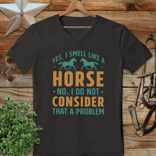 I Smell Like a Horse V-neck