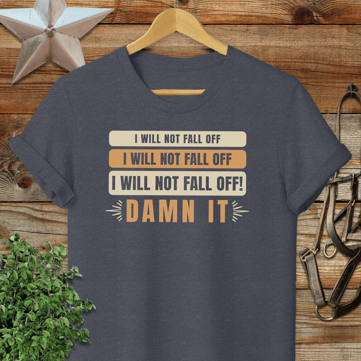 I Will Not Fall Off Softstyle Tee