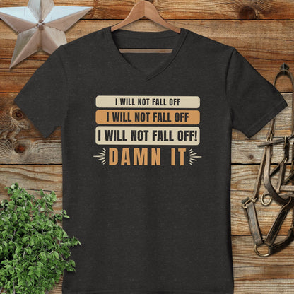 I Will Not Fall Off V-neck