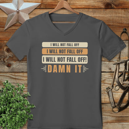 I Will Not Fall Off V-neck