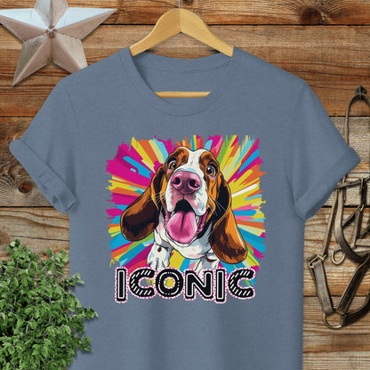 Iconic Basset Hound T-shirt