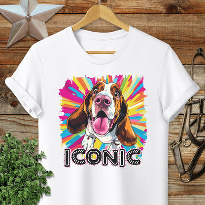 Iconic Basset Hound T-shirt