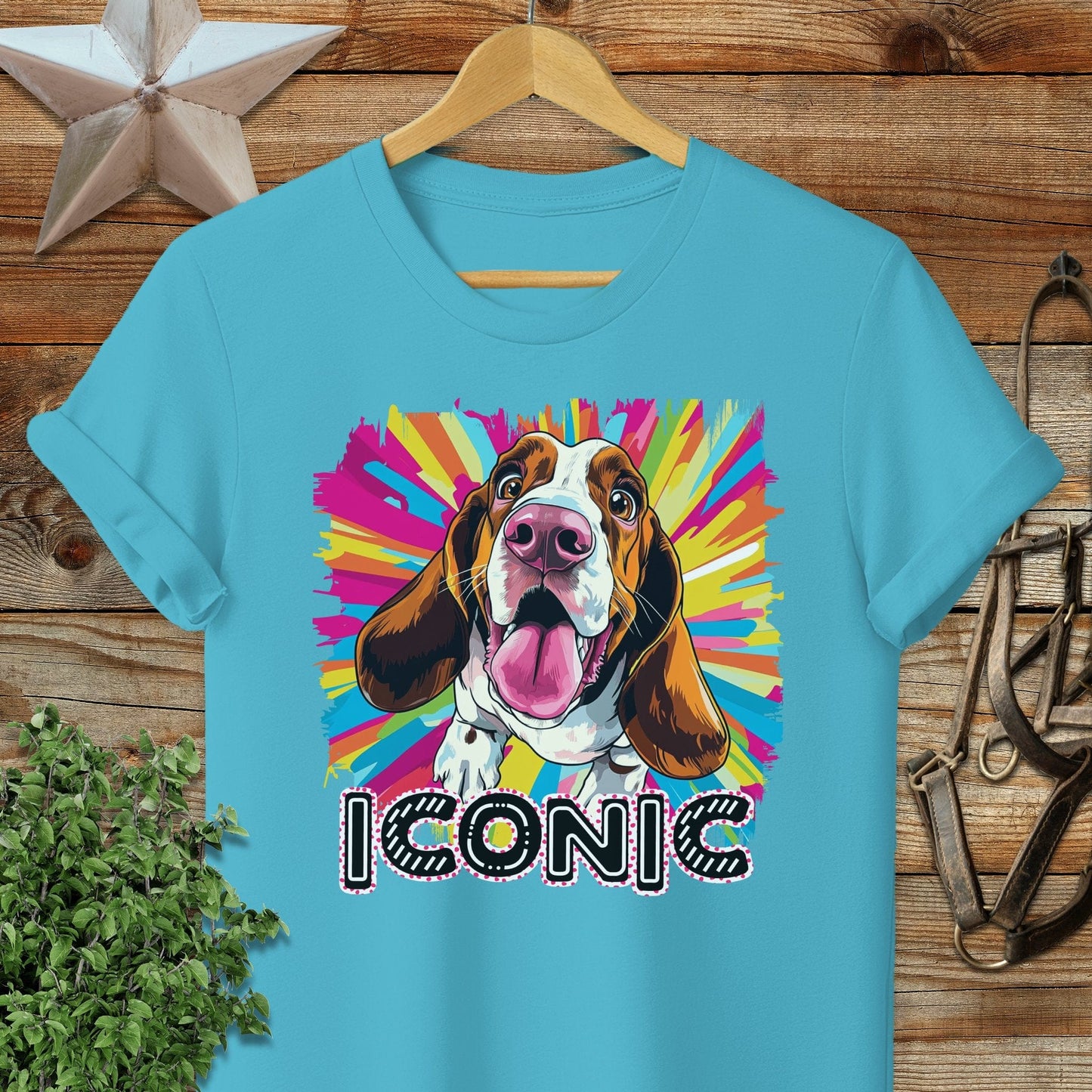 Iconic Basset Hound T-shirt