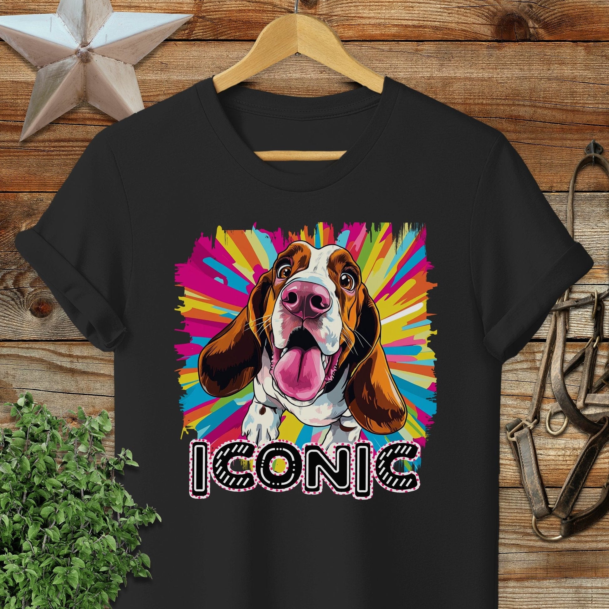 Iconic Basset Hound T-shirt