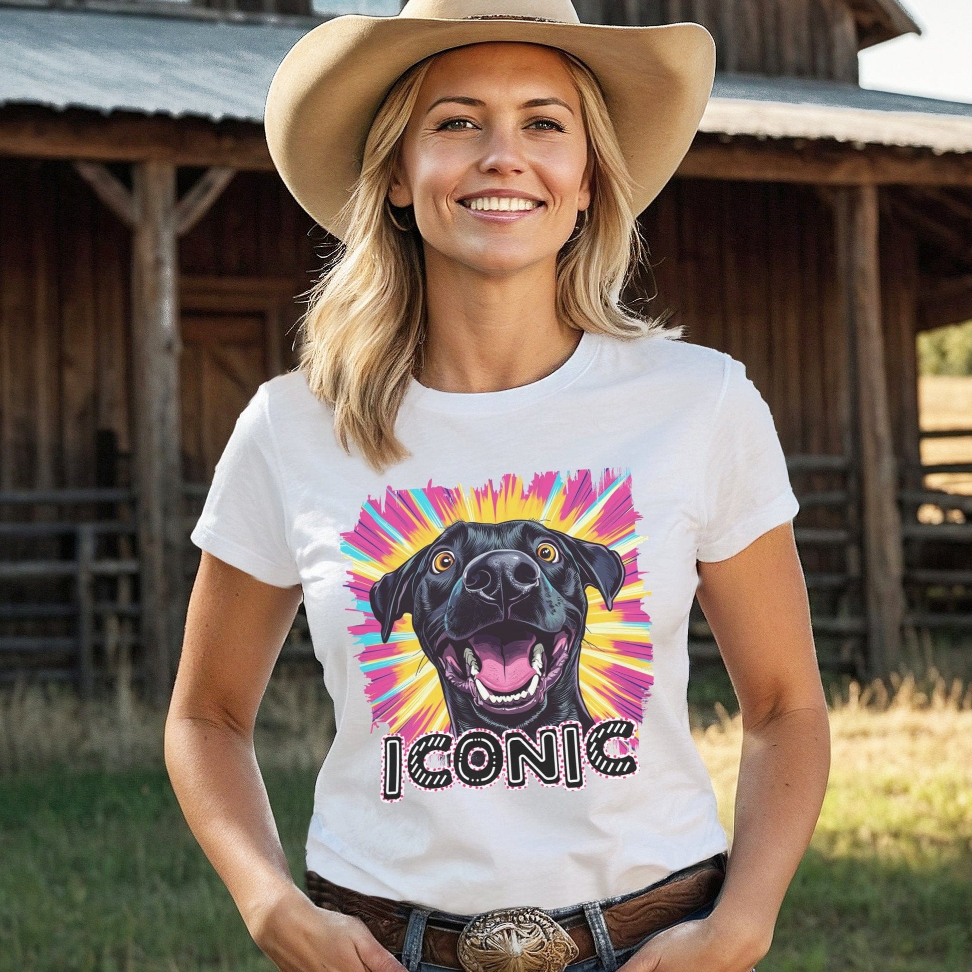 Iconic Black Lab T-shirt