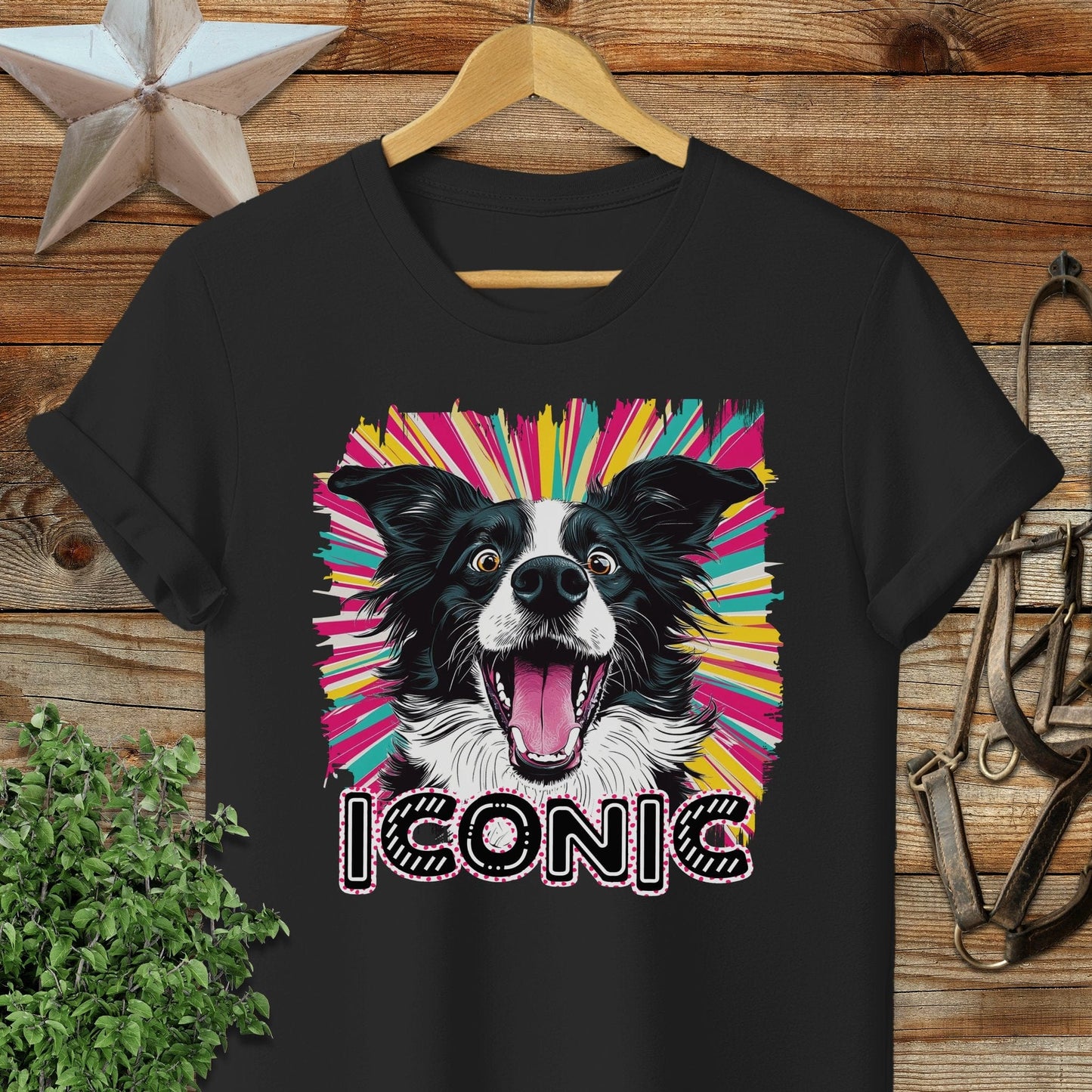 Iconic Border Collie Softstyle Tee
