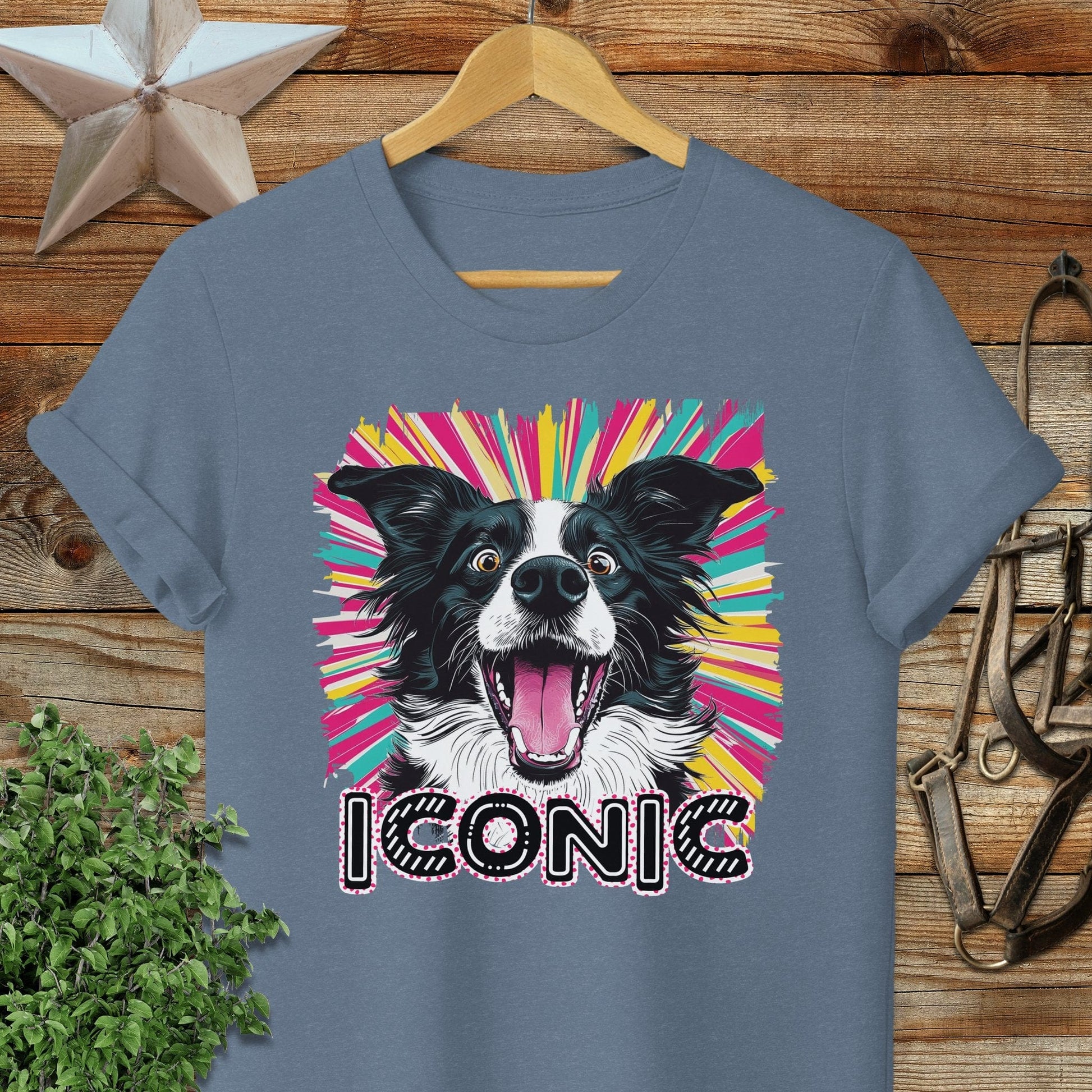 Iconic Border Collie Softstyle Tee