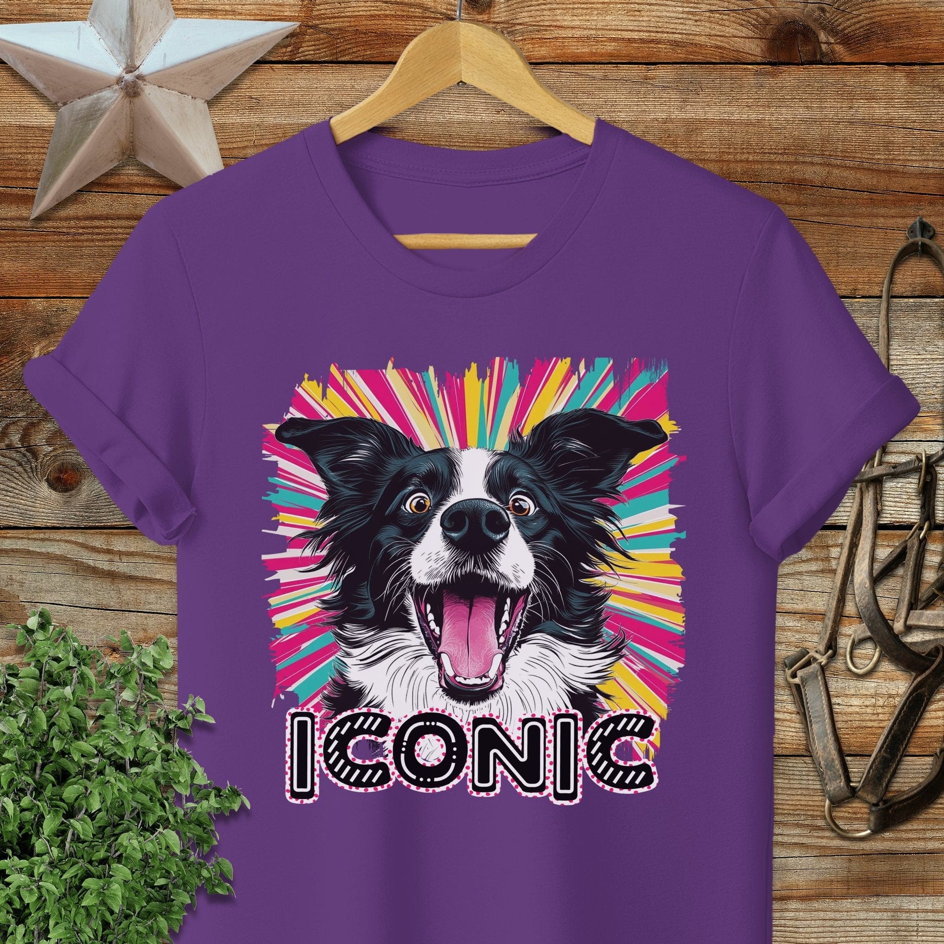 Iconic Border Collie Softstyle Tee