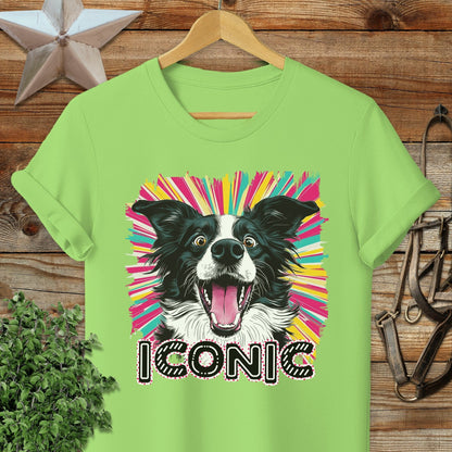 Iconic Border Collie Softstyle Tee