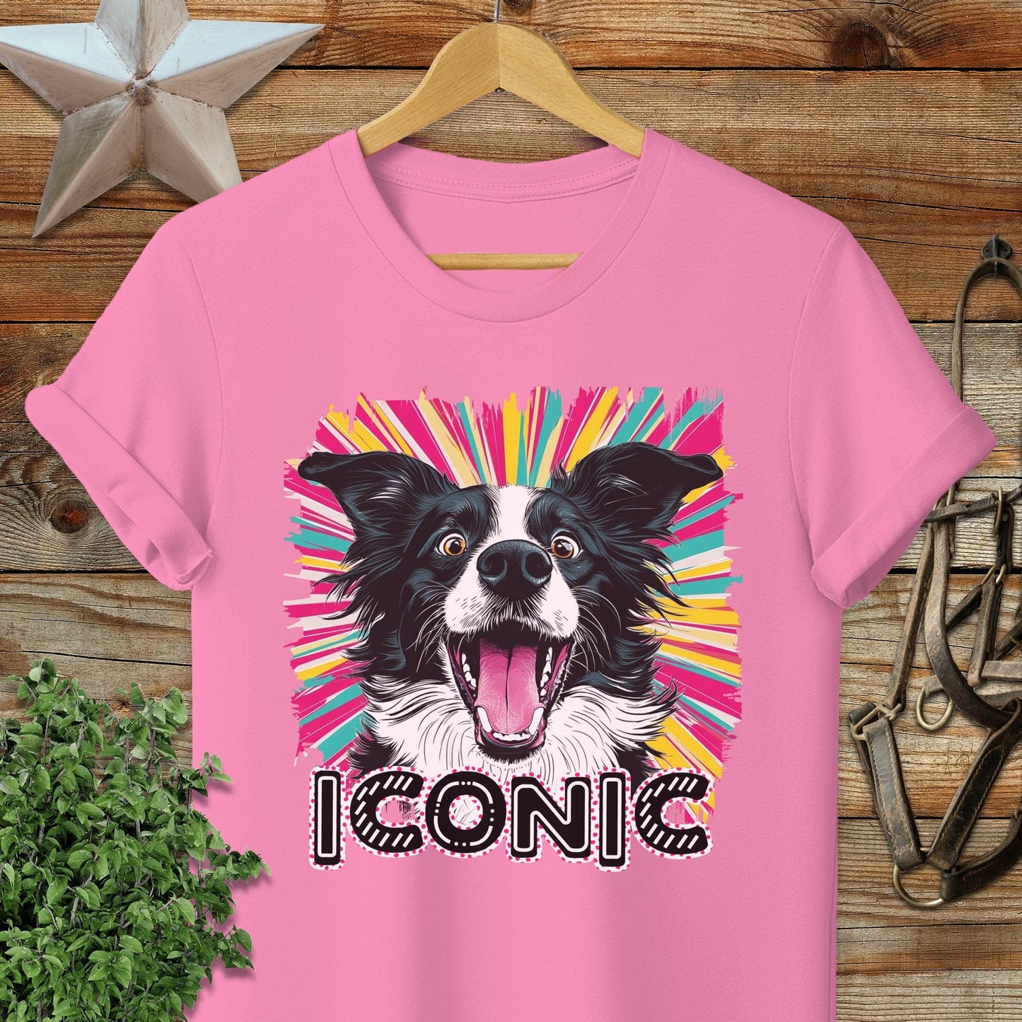 Iconic Border Collie Softstyle Tee