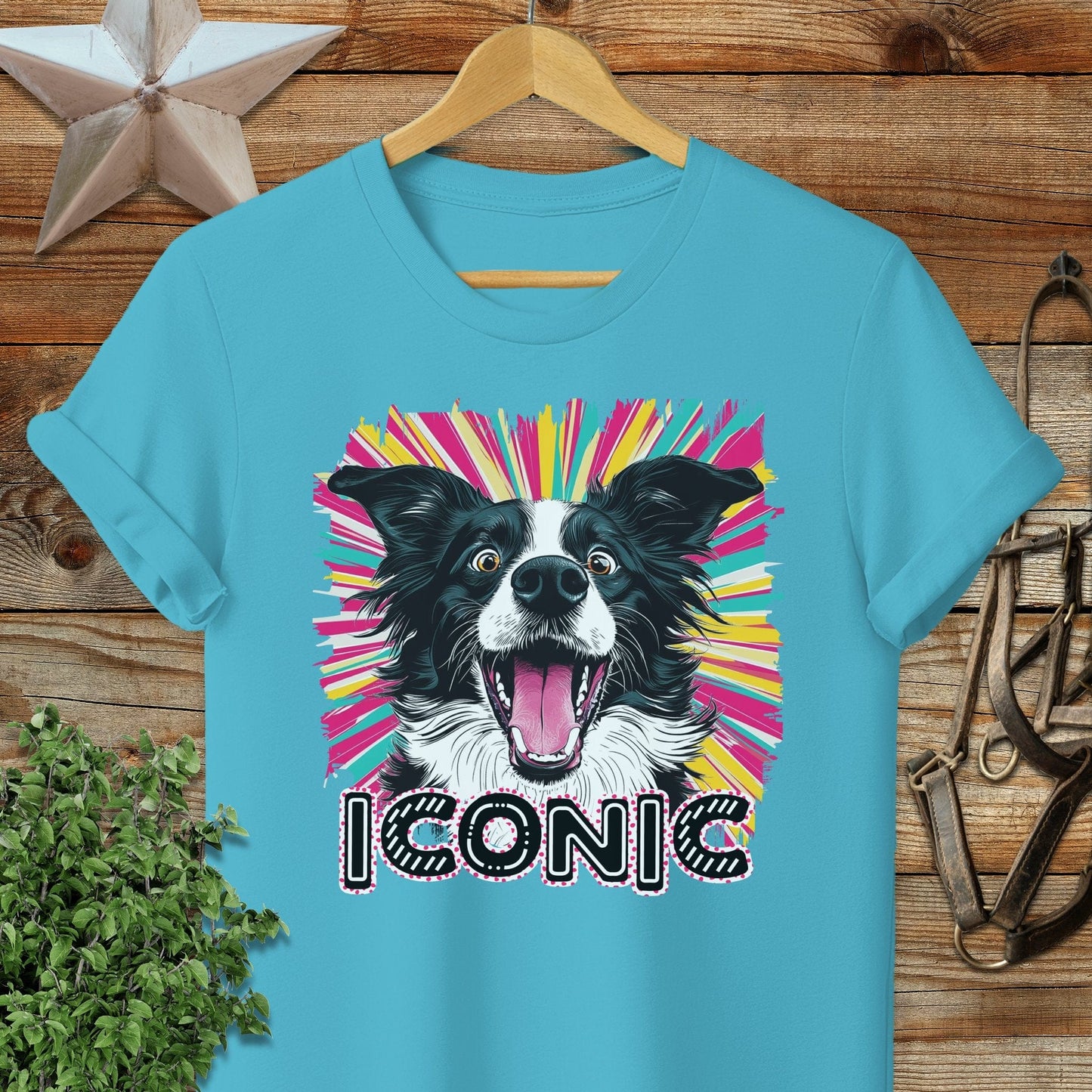 Iconic Border Collie Softstyle Tee