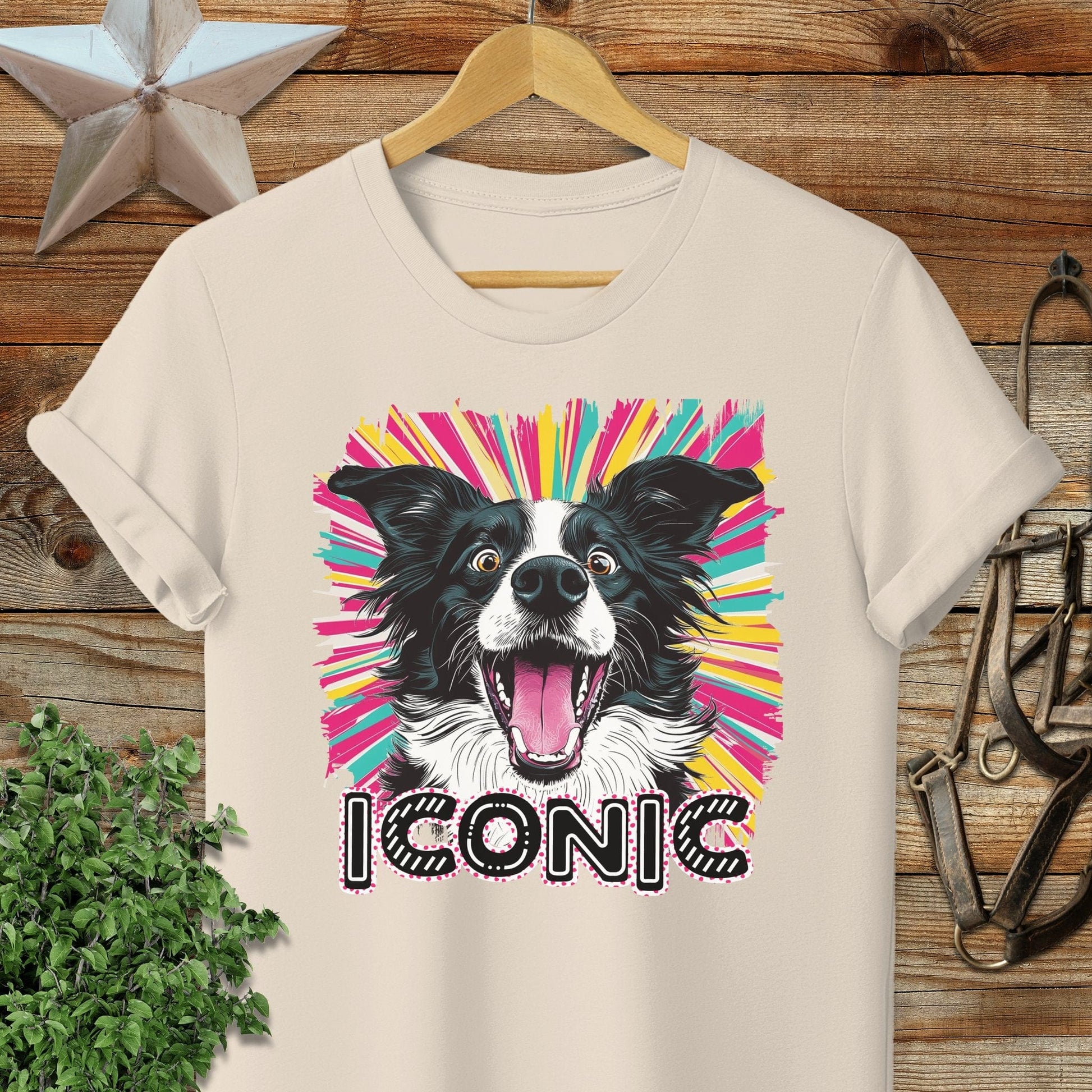 Iconic Border Collie Softstyle Tee