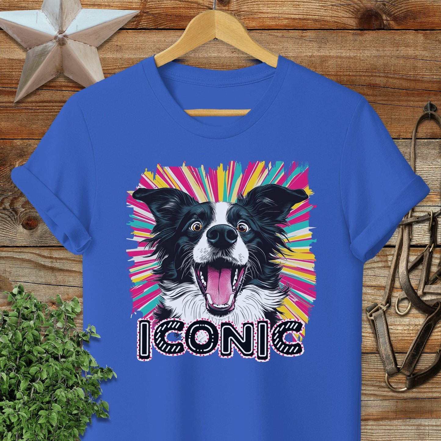 Iconic Border Collie Softstyle Tee