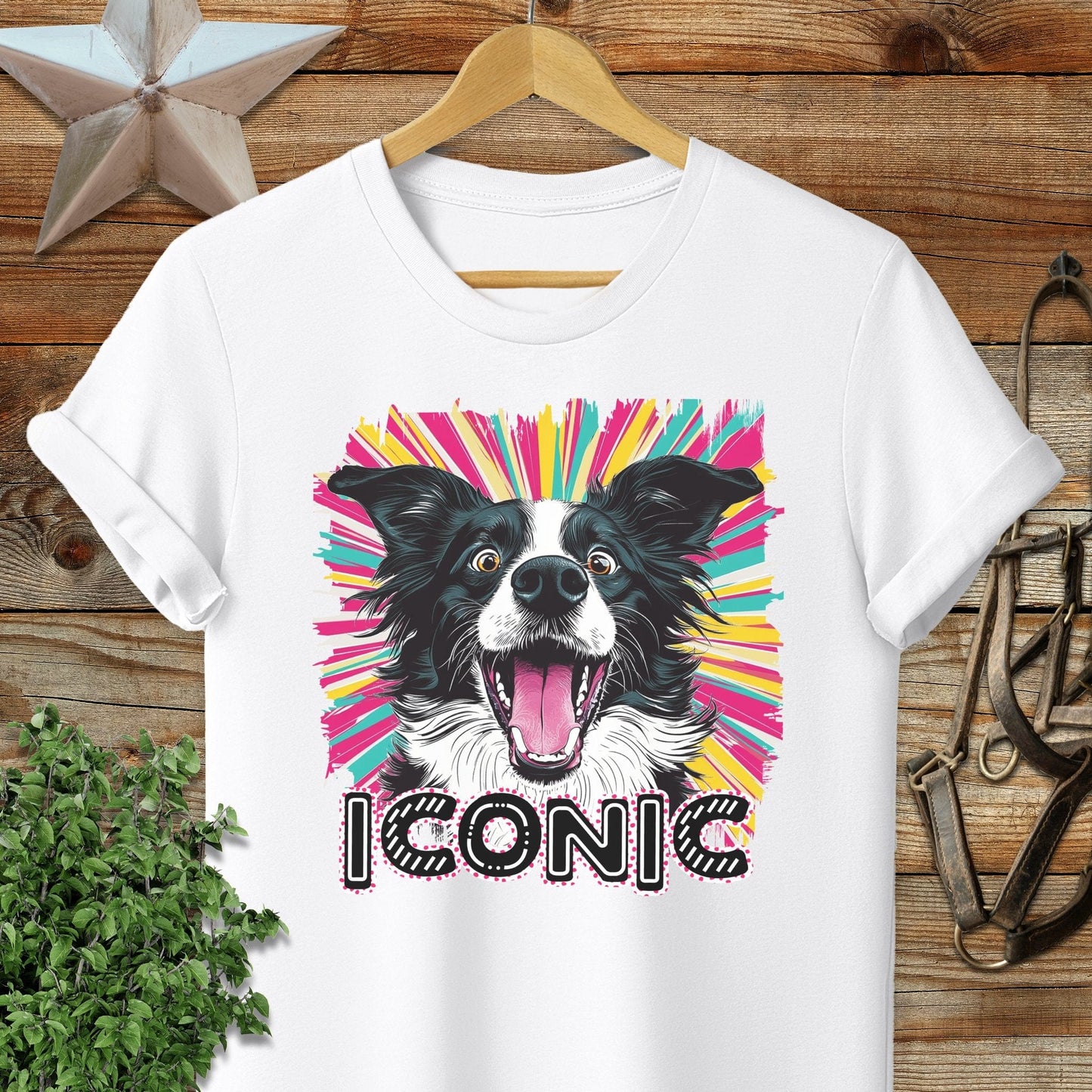 Iconic Border Collie Softstyle Tee