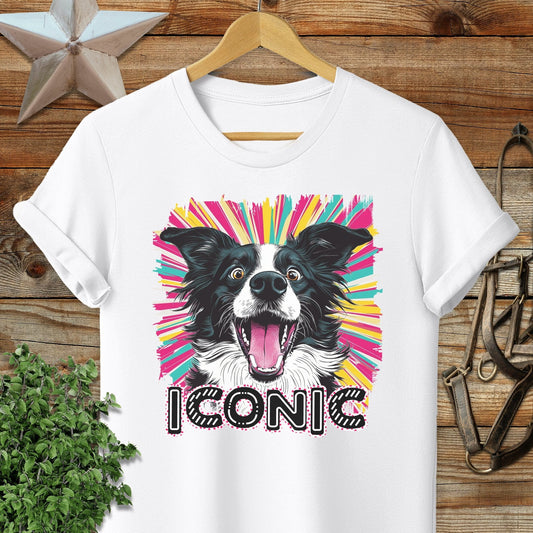 Iconic Border Collie Softstyle Tee