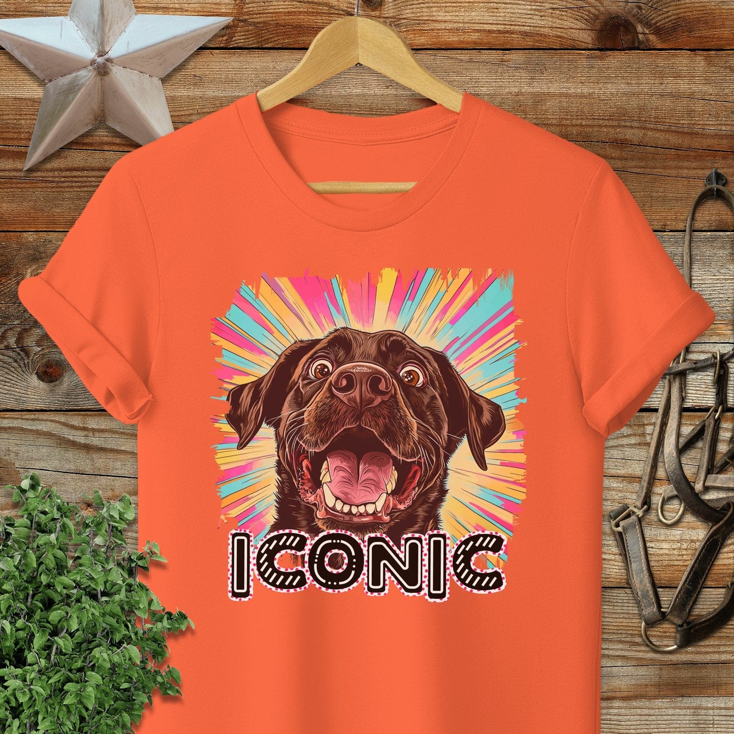 Iconic Chocolate Lab T-shirt