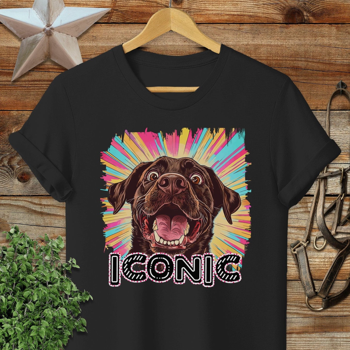 Iconic Chocolate Lab T-shirt
