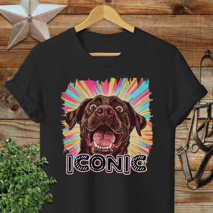 Iconic Chocolate Lab T-shirt