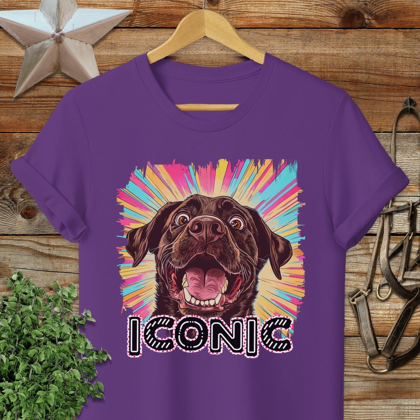 Iconic Chocolate Lab T-shirt