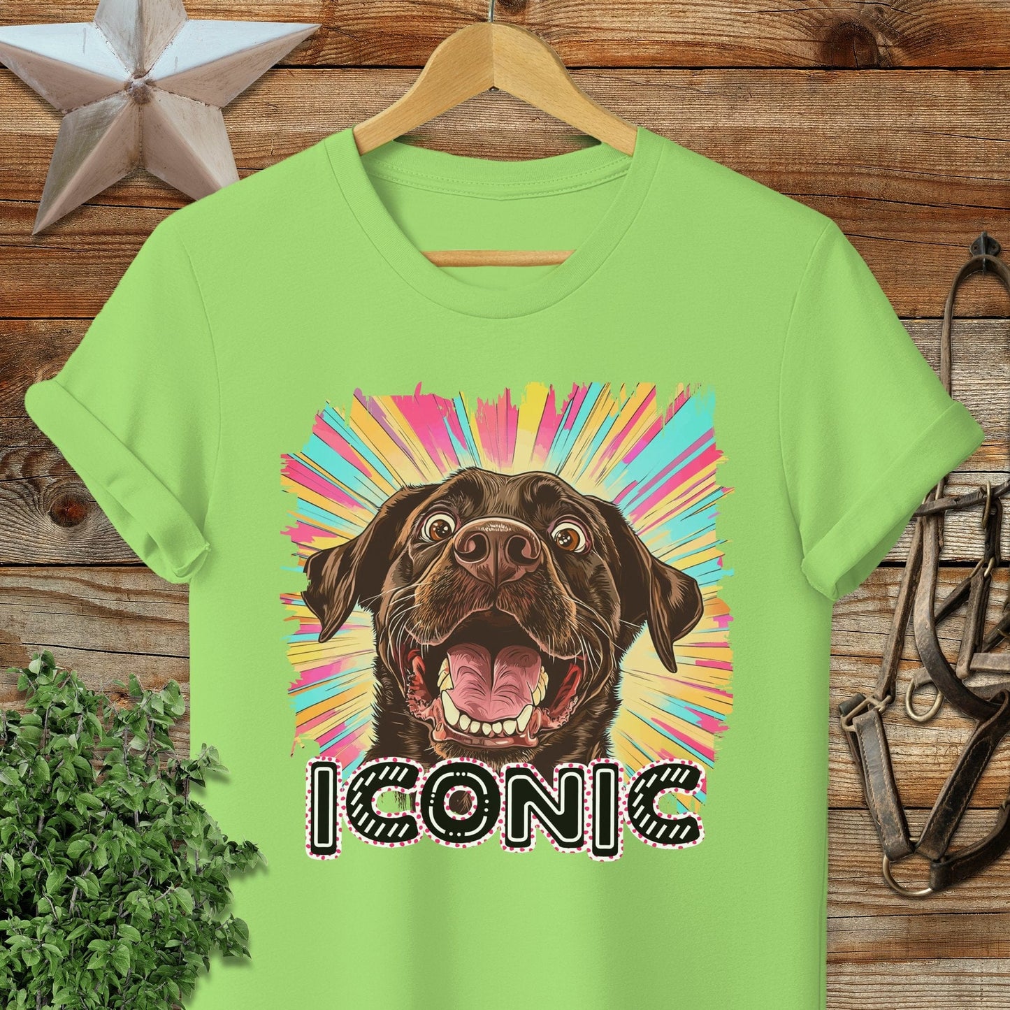 Iconic Chocolate Lab T-shirt