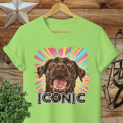 Iconic Chocolate Lab T-shirt