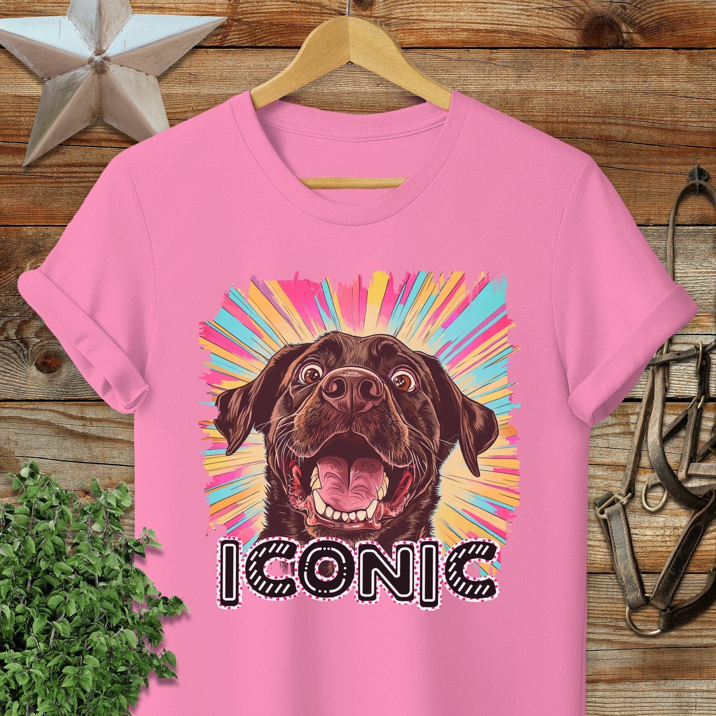 Iconic Chocolate Lab T-shirt