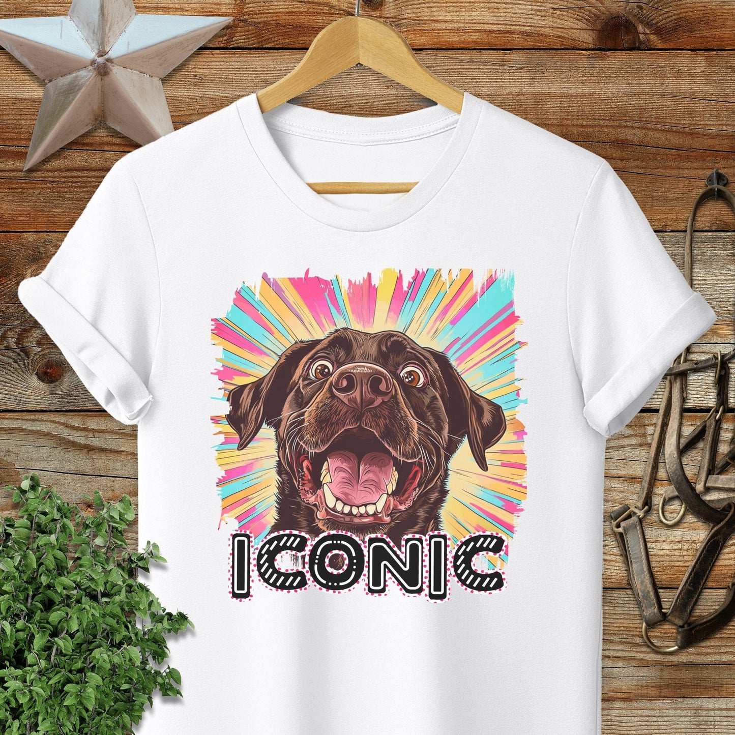 Iconic Chocolate Lab T-shirt