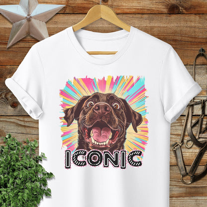 Iconic Chocolate Lab T-shirt