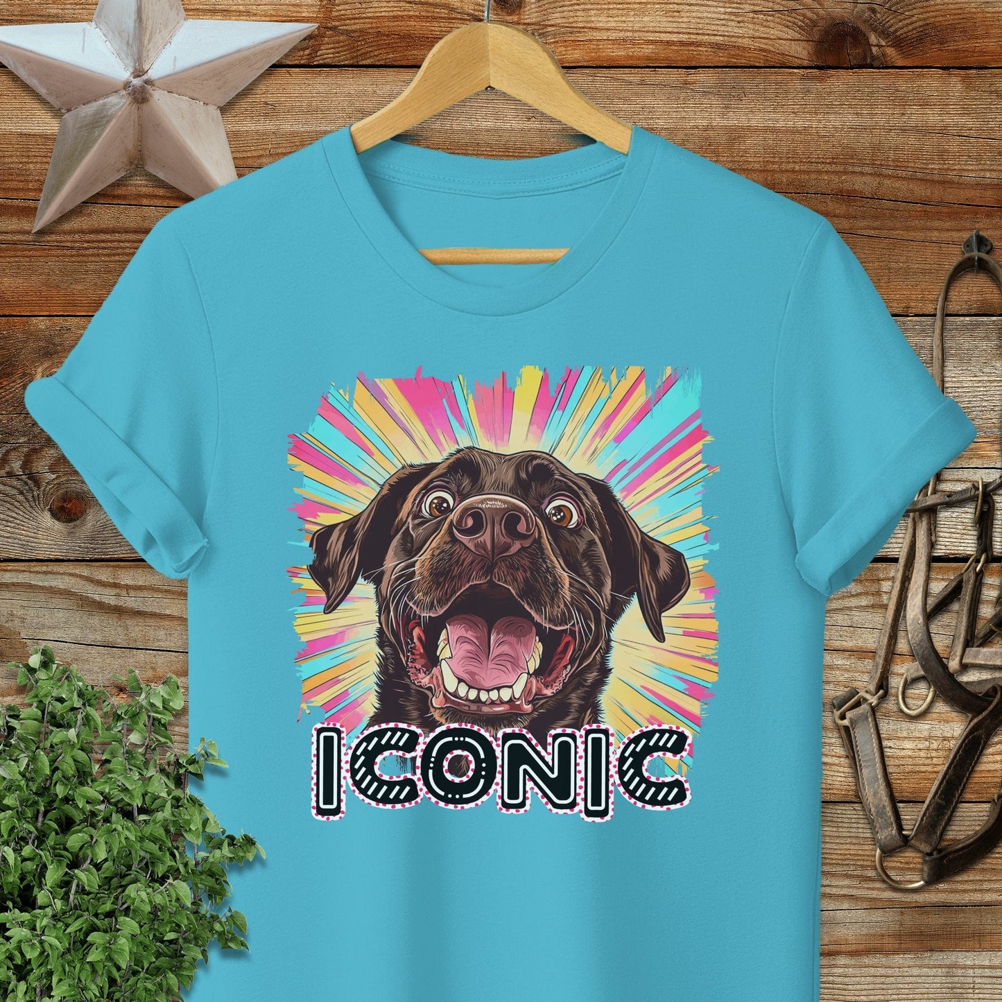 Iconic Chocolate Lab T-shirt