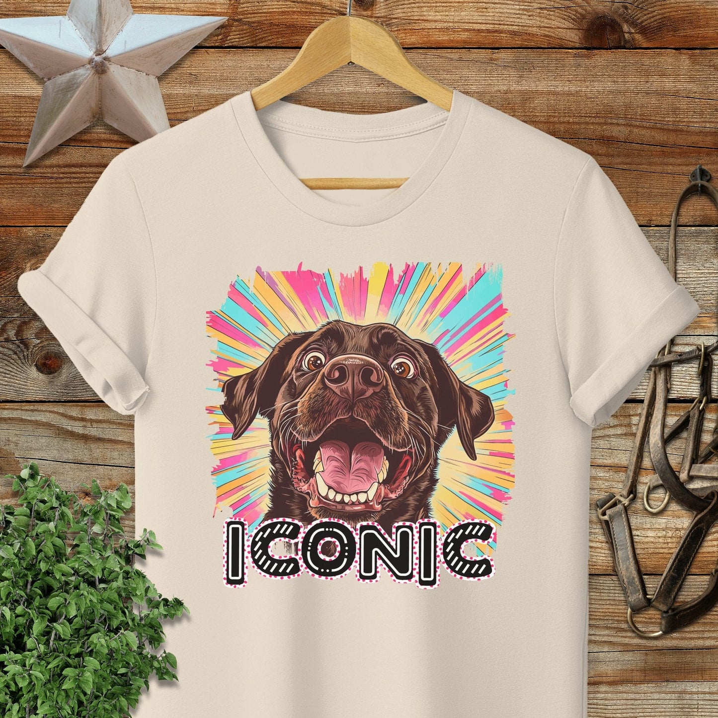 Iconic Chocolate Lab T-shirt