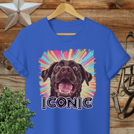 Iconic Chocolate Lab T-shirt