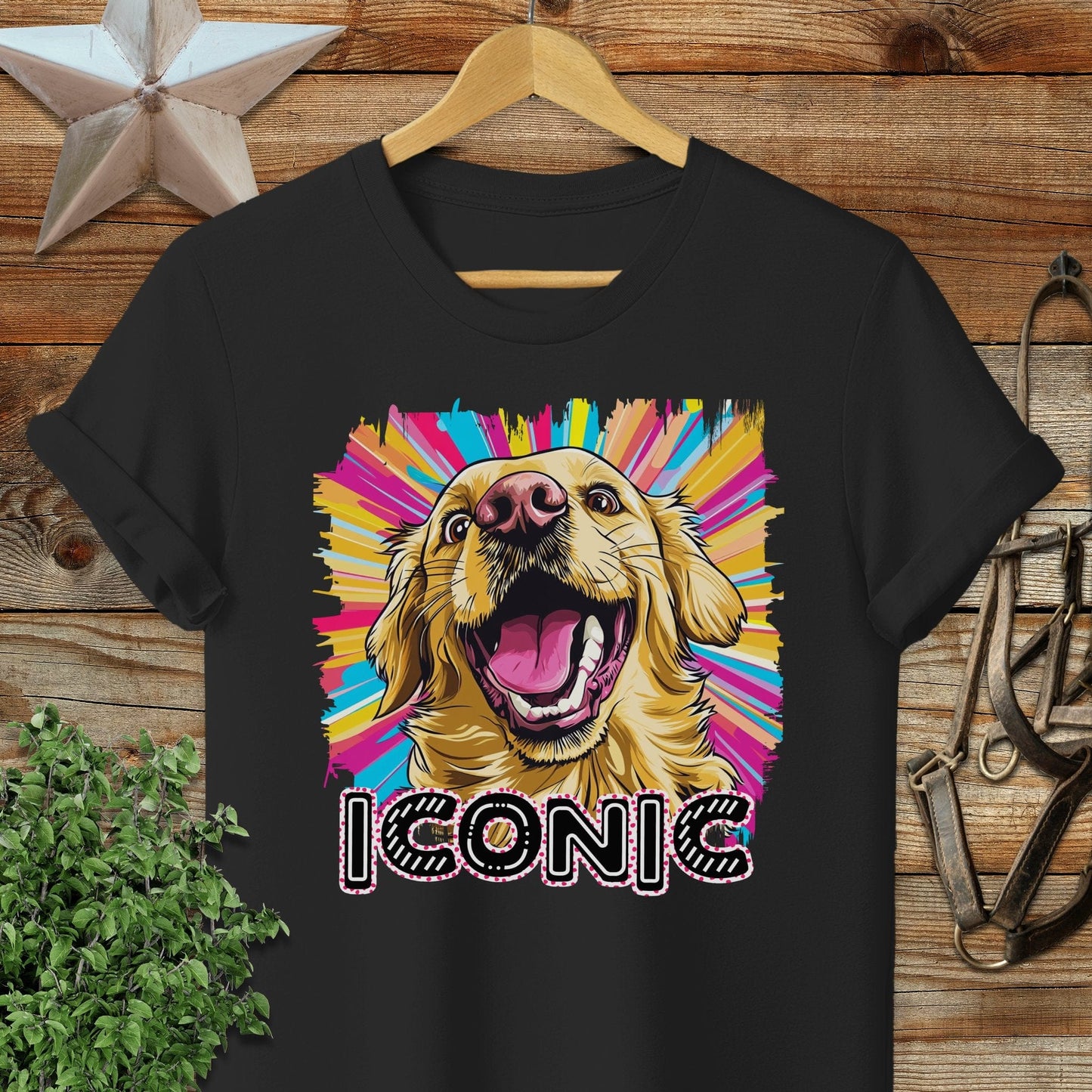 Iconic Golden Retriever T-shirt
