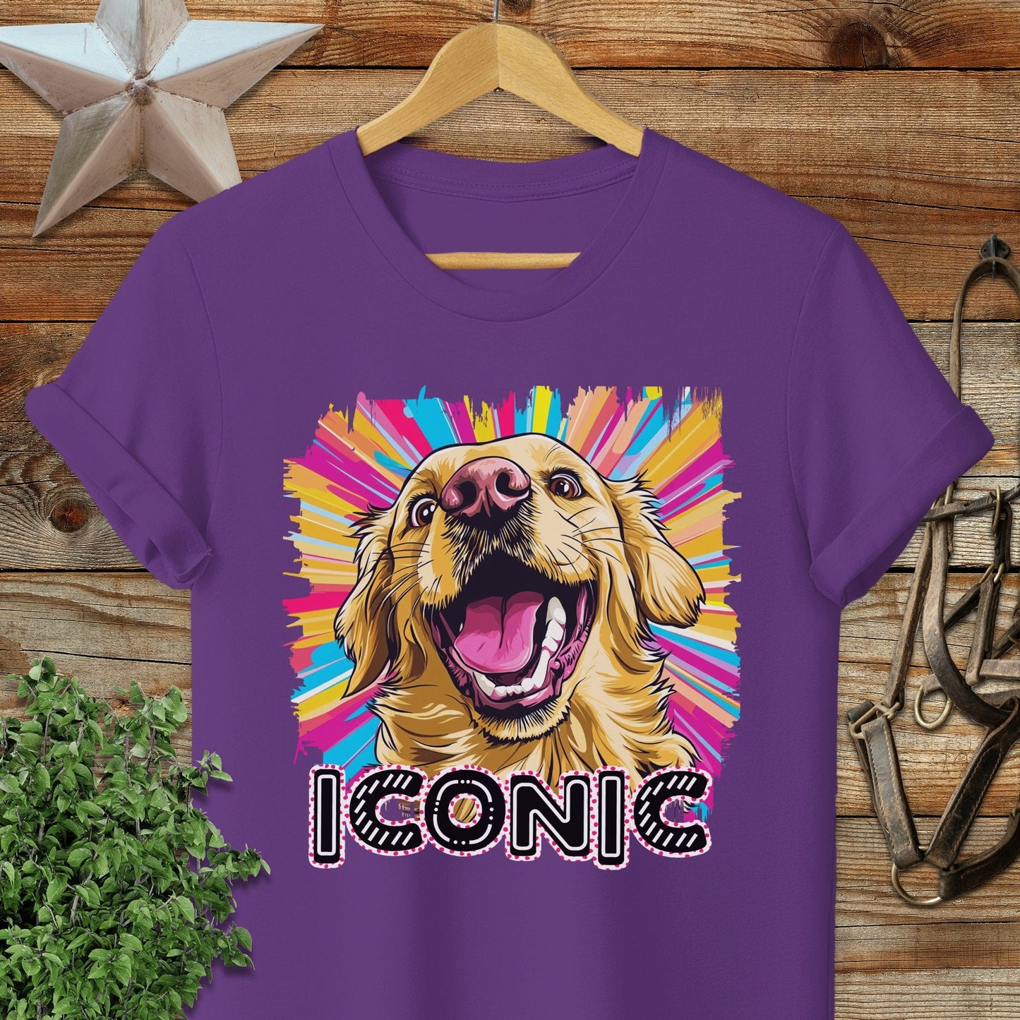 Iconic Golden Retriever T-shirt