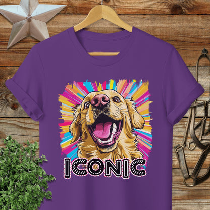 Iconic Golden Retriever T-shirt