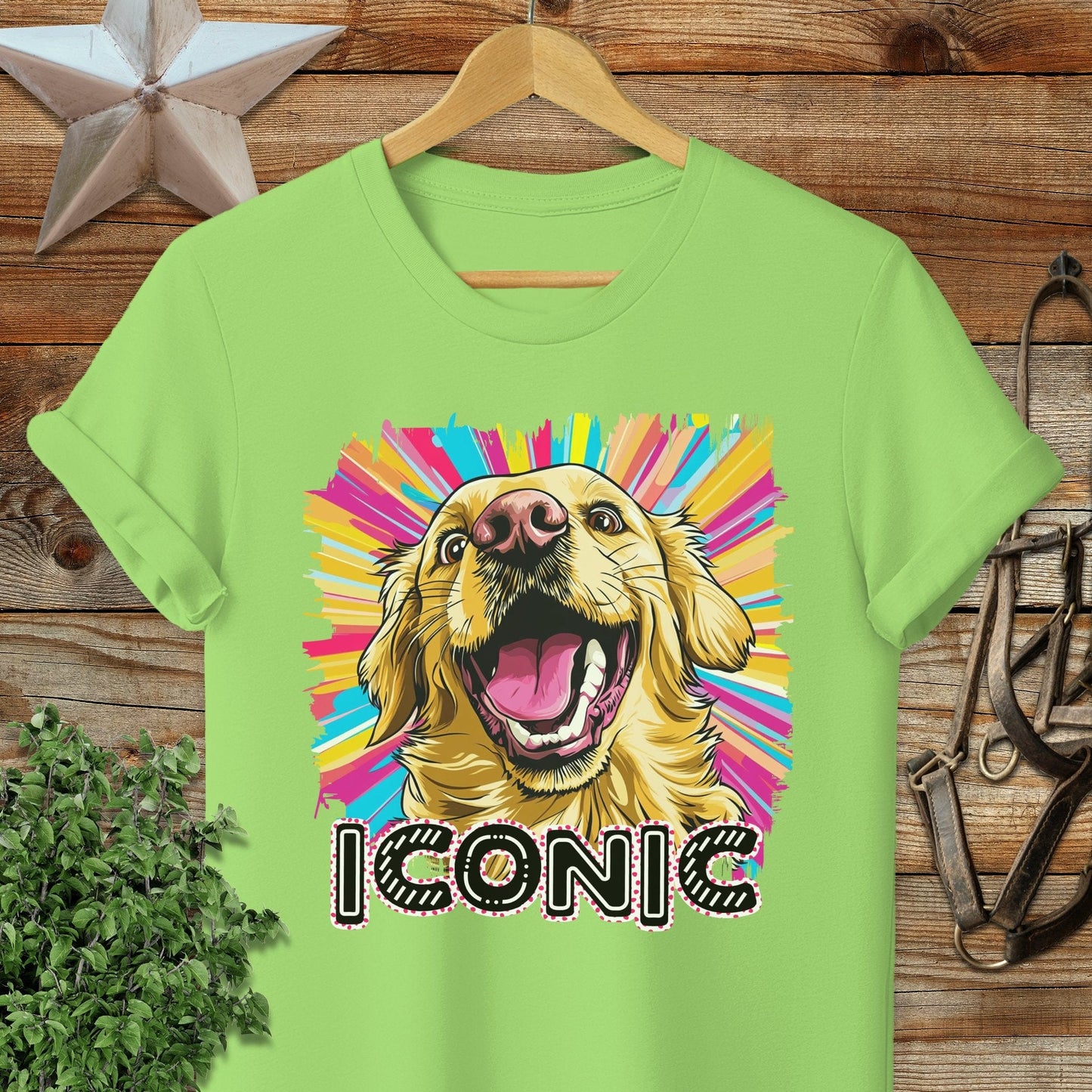 Iconic Golden Retriever T-shirt