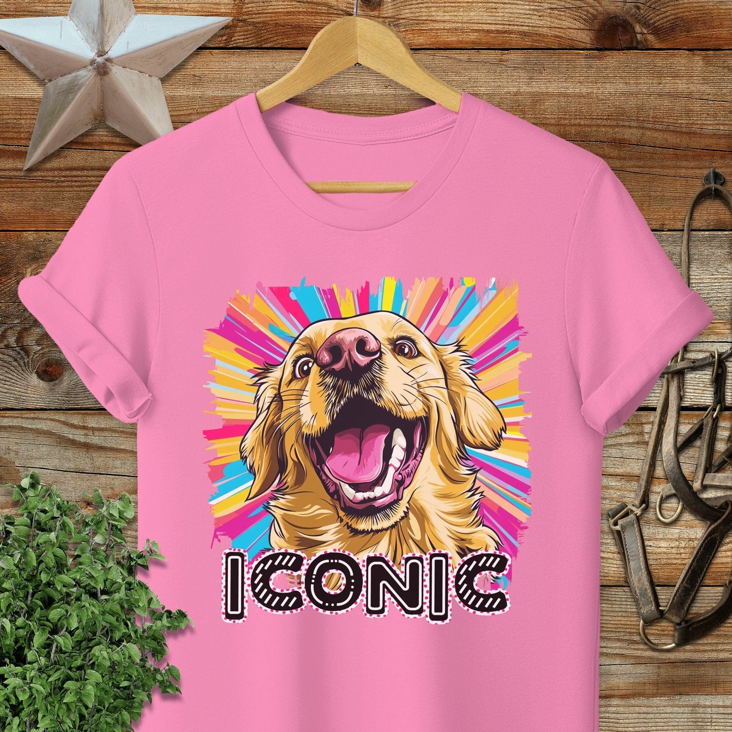 Iconic Golden Retriever T-shirt