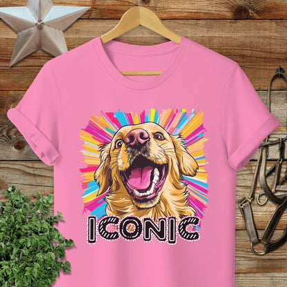 Iconic Golden Retriever T-shirt