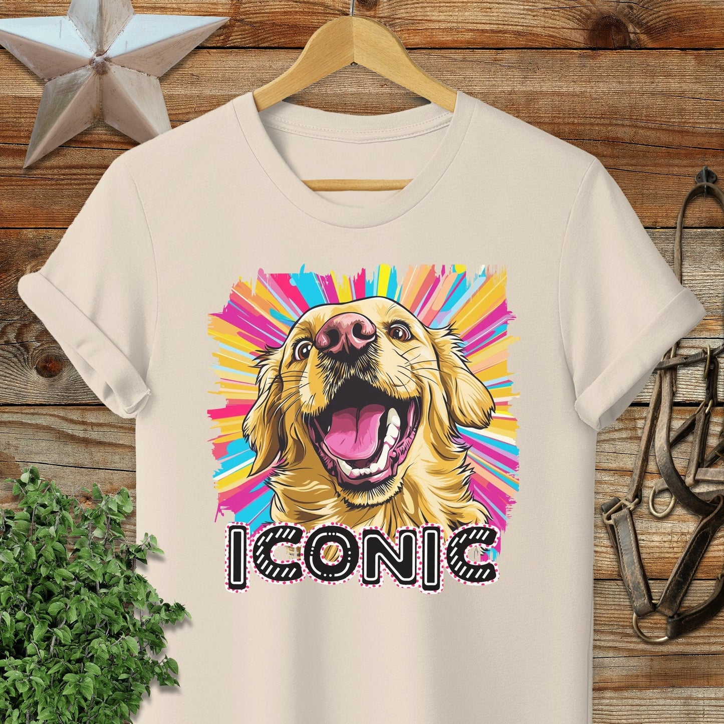 Iconic Golden Retriever T-shirt